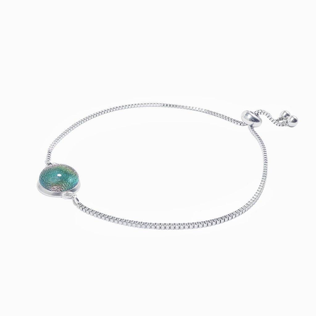 BRACELET PARME ~ LIGHT GREEN | ST. STEEL | PERFECT FIT | REFLET[proBRACELET PARME ~ LIGHT GREENduct_vendor]MicrocosmosPRODUCT INFORMATION

Exclusive Microcosmoses Glass Reflet™
Base: Stainless Steel Perfect Fit adjustable slide closure up to 9", 22 cm.

Bracelet chain thickness 2 mmBRACELET STEEL