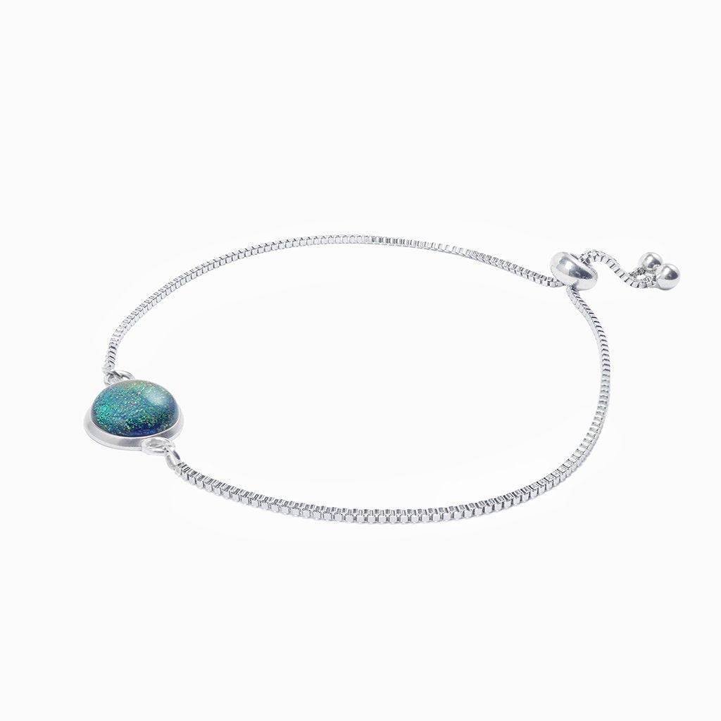 BRACELET VIOLET ~ EMERALD | ST. STEEL | PERFECT FIT | REFLET[proBRACELET VIOLET ~ EMERALDduct_vendor]MicrocosmosPRODUCT INFORMATION

Exclusive Microcosmoses Glass Reflet™
Base: Stainless Steel Perfect Fit adjustable slide closure up to 9", 22 cm.

Bracelet chain thickness 2 mmBRACELET STEEL