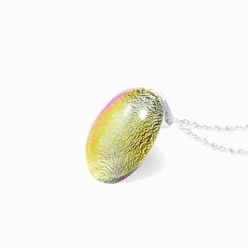 NECKLACE INDIGO ~ ETERNAL FUSHIA | ECLIPSE | REFLET[proNECKLACE INDIGO ~ ETERNAL FUSHIAduct_vendor]MicrocosmosPRODUCT INFORMATION

Exlusive Microcosmoses Glass Reflet
Bead size: 14 mm / 0.55"

Base chain: Sterling Silver 925 ~ Stainless Steel 
Chain thickness: 1 mm (St.SilveNECKLACE
